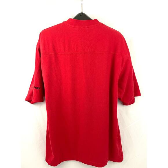 VTG Detroit Red Wings Embroidered NHL Shirt LARGE 1990's Lee Sport - Picture 2 of 16